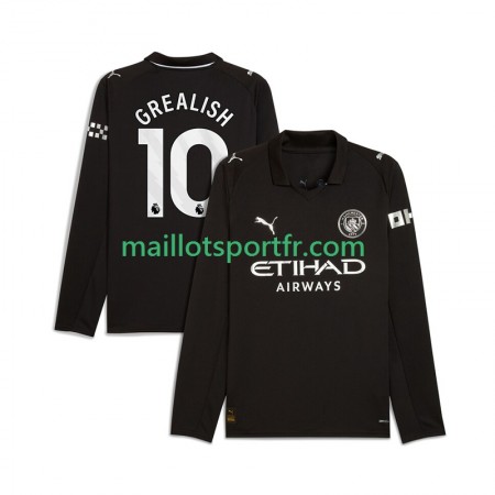 Maillot de Foot Manchester City Jack Grealish 10 Exterieur 2025/26 ML